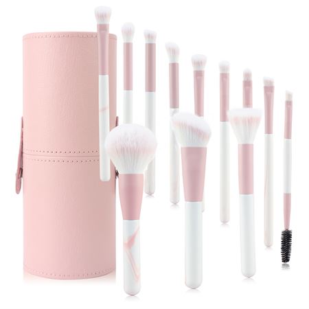 Technique PRO Blooming Makeup Børster - 12 Makeupbørster med Cup Case