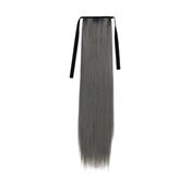 Pony tail Fiber extensions Straight Mørkegrå 171L#