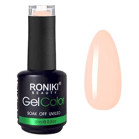 RONIKI Gel Neglelakk Light Apricot (02)