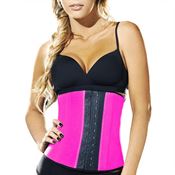 Shapelux Waist Trainer i Latex - Rosa